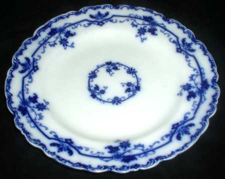 Oxford (Flow Blue, No Gold) by Johnson Brothers