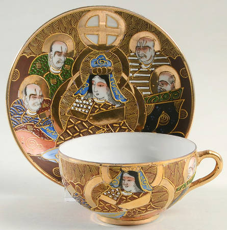 JAP1028 Flat Cup & Saucer Set