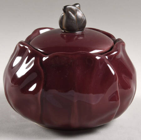 Harvest Figural Round Covered Vegetable