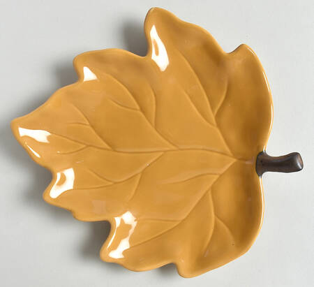 Harvest Leaf Shape Salad Plate