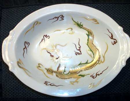 JAP1040 9" Oval Vegetable Bowl