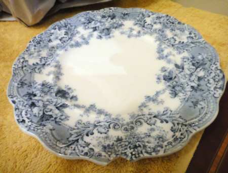 Venetian Blue Salad Plate