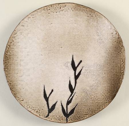 Brown Grass Collection Salad Plate