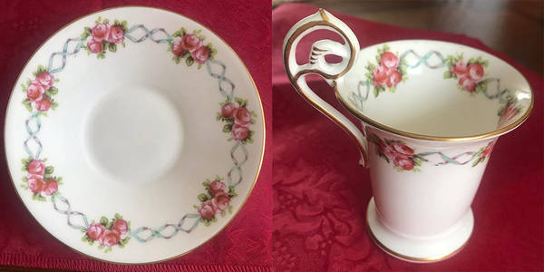 17719 Chocolate Cup & Saucer Set
