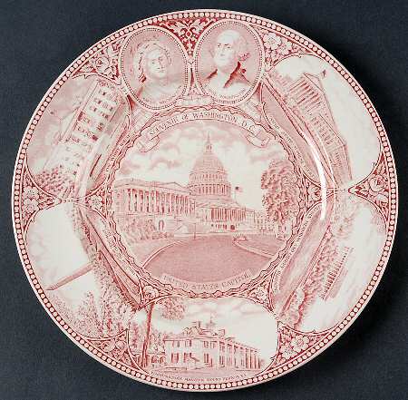 Souvenir of Washington, D.C. Red by Jonroth Studios