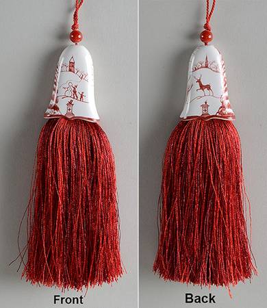 Country Estate Winter Holiday Tassel