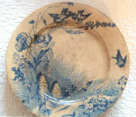 Oiseaux Blue by Jules Viellard &amp;Cie