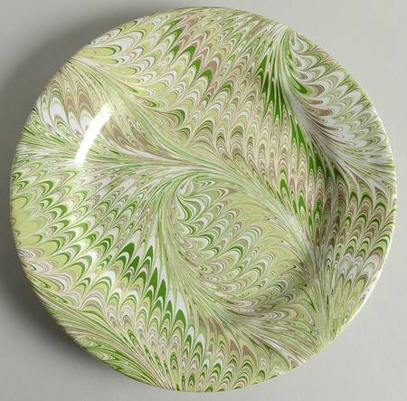 Firenze Marbleized Salad/Dessert Plate