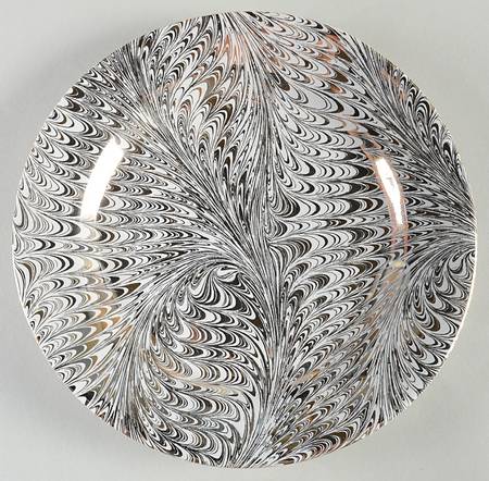 Firenze Marbleized Salad/Dessert Plate