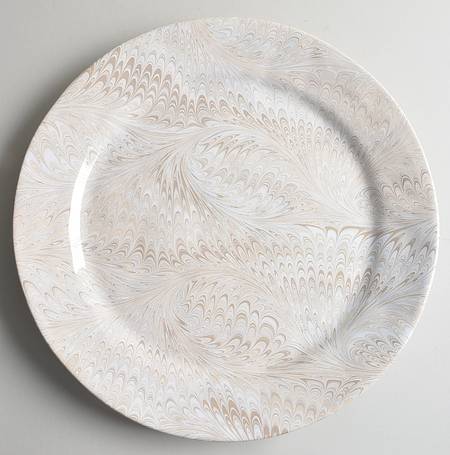 Firenze Marbleized Service Plate (Charger)