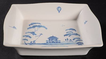 Country Estate Delft Blue 6" Square Tray
