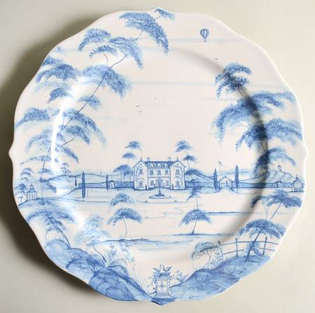 Country Estate Delft Blue Service Plate (Charger)