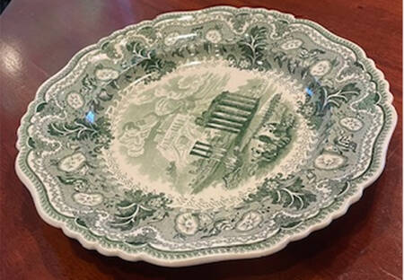Acropolis Dinner Plate
