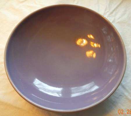 Tourron Lavender 9" Individual Pasta Bowl