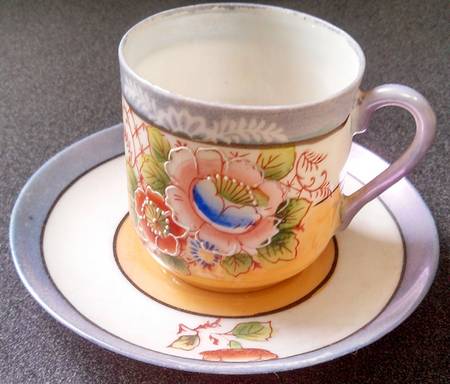 TKI100 Flat Cup & Saucer Set