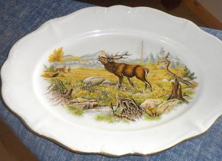 JOH427 12" Oval Serving Platter