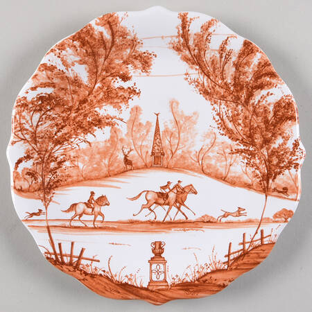 Country Estate Autumnal Traditions Party Plate
