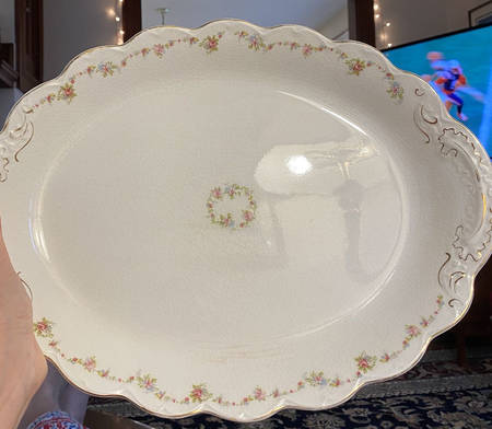 JB1207 14" Oval Serving Platter