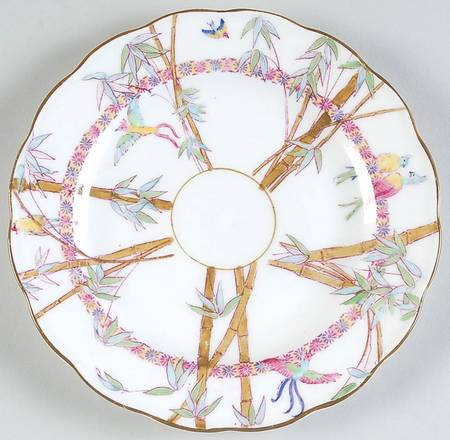 Florida Pink and Tan Dessert/Pie Plate