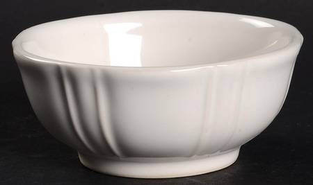 Ashley White Individual Dip Dish