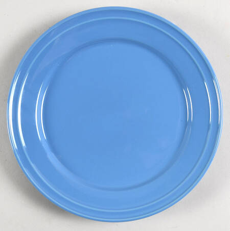 Stoneware Blue Salad Plate