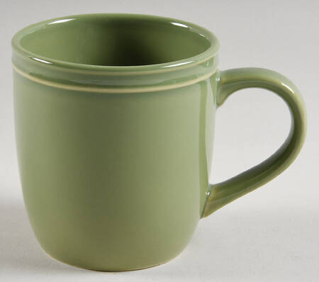 Stoneware Green Mug