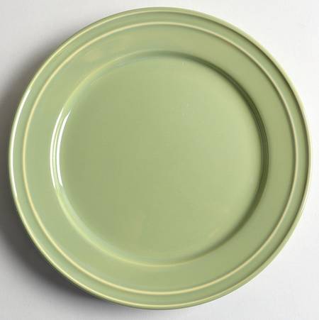 Stoneware Green Salad Plate