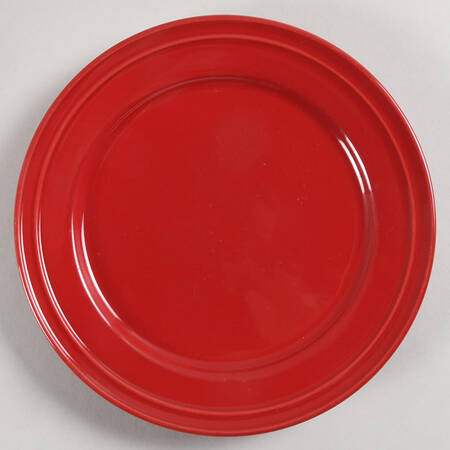 Stoneware Red Salad Plate by JCPenney