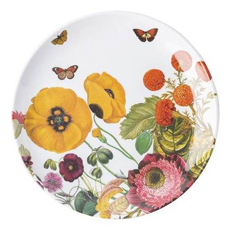 Field of Flowers Melamine Salad Plate