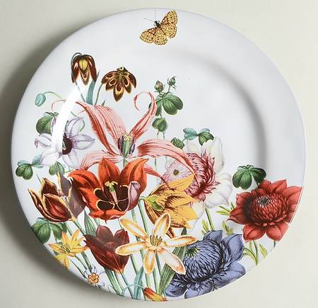 Field of Flowers Party Plate by Juliska Ceramics