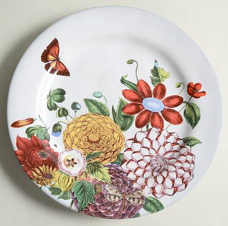Field of Flowers Party Plate by Juliska Ceramics
