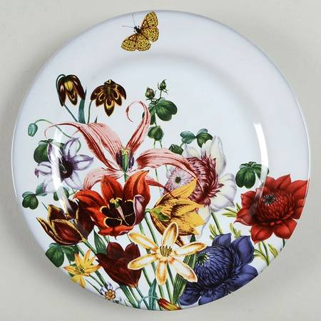 Field of Flowers Salad Plate by Juliska Ceramics