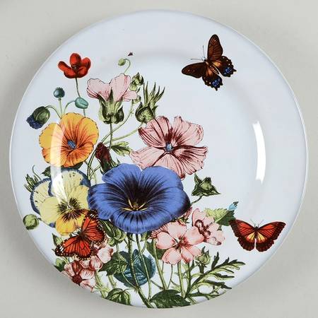 Field of Flowers Salad Plate by Juliska Ceramics