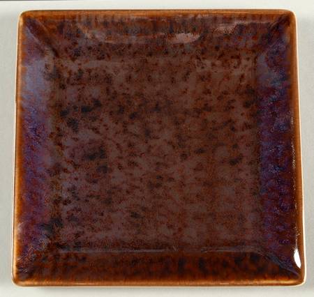 Tortoise (No Trim) Square Dessert Plate