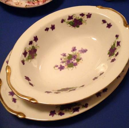 JAP1245 10" Oval Vegetable Bowl