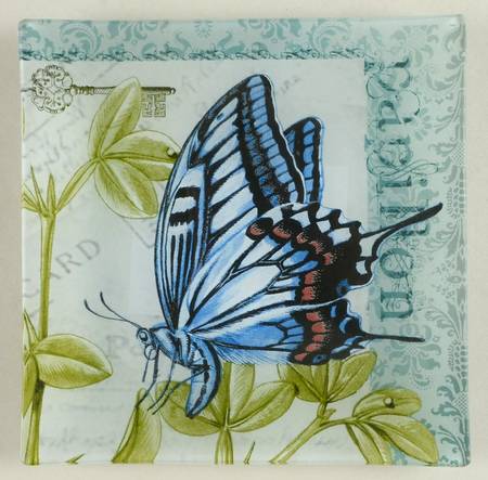 Heather Glen Premium Collection Glassware Square Salad Plate