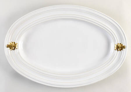 Acanthus 20" Oval Serving Platter