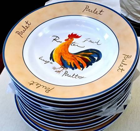 Poulet Collection Rim Soup Bowl