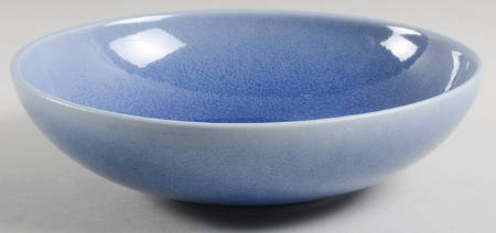 Tourron Blue Chardon 9" Individual Pasta Bowl