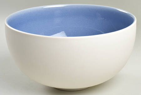 Tourron Blue Chardon 9" Salad Serving Bowl