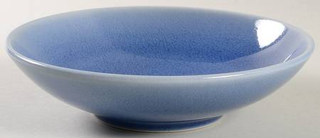 Tourron Blue Chardon Coupe Soup Bowl