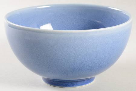 Tourron Blue Chardon Coupe Cereal Bowl