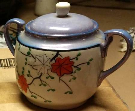 JAP1291 Sugar Bowl & Lid