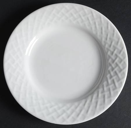 Basketweave Salad Plate