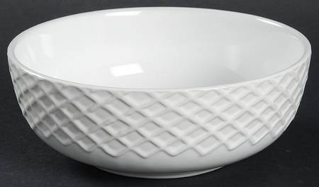 Basketweave Soup/Cereal Bowl