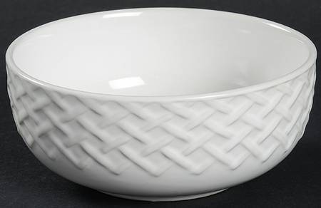 Basketweave Fruit/Dessert (Sauce) Bowl