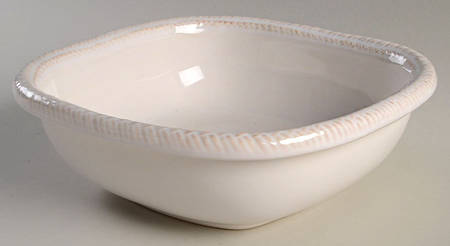 Le Panier Whitewash 9" Square Serving Bowl