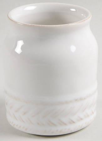 Le Panier Whitewash Sugar Bowl No Lid