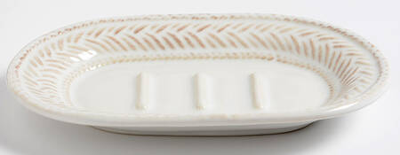 Le Panier Whitewash Soap Dish