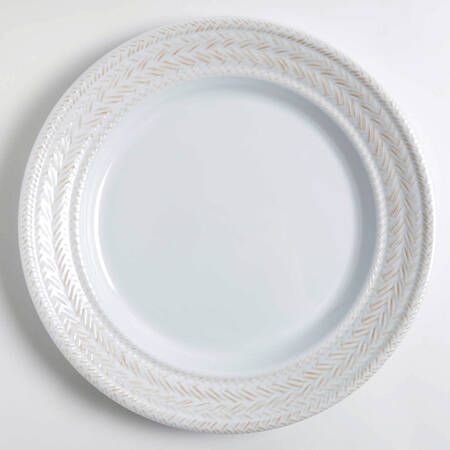 Le Panier Whitewash Melamine Dinner Plate